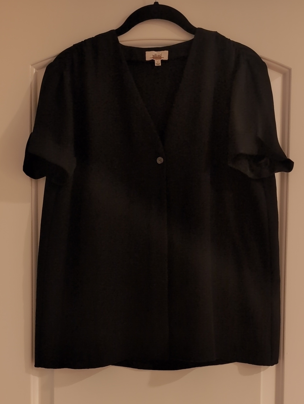 Wilfred Aritzia Nobel Blouse Black